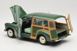 Morris Minor 1000 Traveller グリーン Minichamps 1:18 150137011 メタル - 画像 5/8
