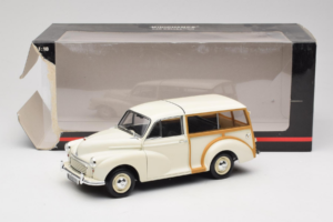 Morris Minor Traveller ホワイト Minichamps 1:18 150137010 メタル - 画像 9/9