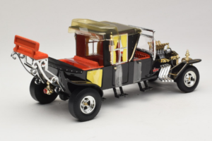 Munsters Koach ブラック ERTL 1:18 33036 メタル - 画像 2/6