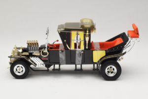 Munsters Koach ブラック ERTL 1:18 33036 メタル - 画像 3/6