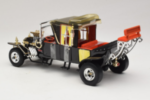 Munsters Koach ブラック ERTL 1:18 33036 メタル - 画像 5/6