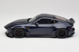 Nissan 400Z RZ34 Pandem Midnight Blue GT Spirit 1:18 GT494 レジン - 画像 3/6