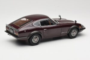 Nissan Fairlady 240Z-G S30 マルーン Kyosho 1:18 08212M メタル - 画像 3/8