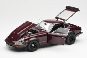 Nissan Fairlady 240ZG ブラウン Kyosho 1:18 08217M メタル - 画像 2/8