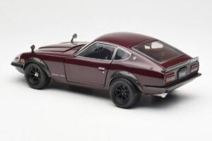 Nissan Fairlady 240ZG ブラウン Kyosho 1:18 08217M メタル - 画像 7/8