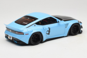 Nissan Fairlady Z RZ34 Pandem China Blue Black GT Spirit 1:18 GT943 レジン - 画像 2/6
