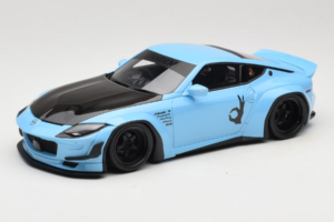Nissan Fairlady Z RZ34 Pandem China Blue Black GT Spirit 1:18 GT943 レジン