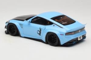 Nissan Fairlady Z RZ34 Pandem China Blue Black GT Spirit 1:18 GT943 レジン - 画像 5/6
