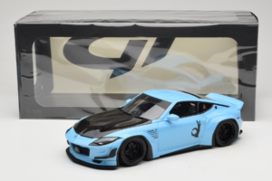 Nissan Fairlady Z RZ34 Pandem China Blue Black GT Spirit 1:18 GT943 レジン - 画像 6/6