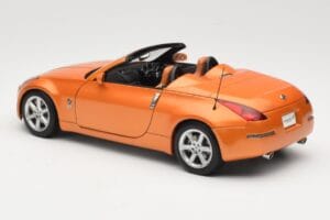 Nissan Fairlady Z Z33 Roadster Sunset Orange AUTOart 1:18 77377 メタル - 画像 7/8