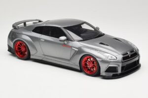 Nissan GT-R R35 Prior Design グレー GT Spirit 1:18 GT243 レジン - 画像 4/6