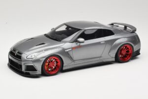 Nissan GT-R R35 Prior Design グレー GT Spirit 1:18 GT243 レジン