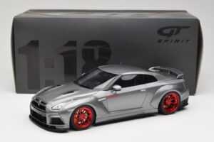 Nissan GT-R R35 Prior Design グレー GT Spirit 1:18 GT243 レジン - 画像 6/6