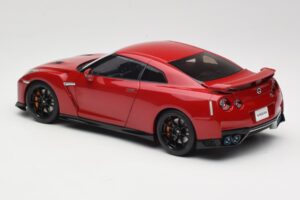 Nissan GT-R R35 Track Edition NISMO Vibrant Red MotorHelix 1:18 M83511 メタル - 画像 7/8