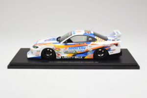 Nissan Silvia S15 LB-Super Silhouette #555 Formula Drift Japan 2023 TopSpeed 1:18 TS0586 レジン