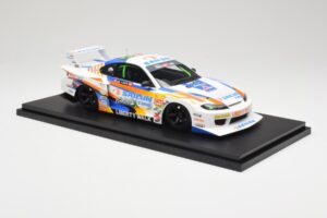 Nissan Silvia S15 LB-Super Silhouette #555 Formula Drift Japan 2023 TopSpeed 1:18 TS0586 レジン - 画像 4/6