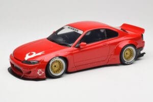 Nissan Silvia S15 Rocket Bunny Burning Red Otto 1:18 OT1115 レジン
