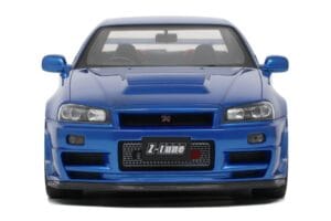 Nissan Skyline GT-R R34 NISMO Z-Tune Bayside Blue Otto 1:12 G082 レジン - 画像 2/4