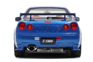 Nissan Skyline GT-R R34 NISMO Z-Tune Bayside Blue Otto 1:12 G082 レジン - 画像 3/4
