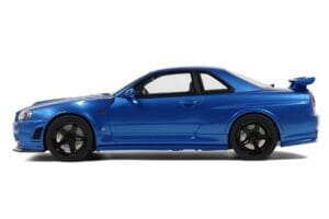 Nissan Skyline GT-R R34 NISMO Z-Tune Bayside Blue Otto 1:12 G082 レジン - 画像 4/4