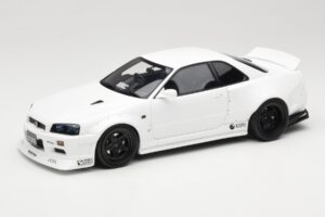Nissan Skyline GT-R BNR34 by KRC Pearl White Otto 1:18 OT1135 レジン