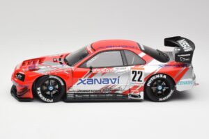 Nissan Skyline GT-R #22 M. Krumm / S. Motoyama Xanavi Nismo JGTC 2002 AUTOart 1:18 80277 メタル - 画像 3/6