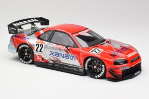 Nissan Skyline GT-R #22 M. Krumm / S. Motoyama Xanavi Nismo JGTC 2002 AUTOart 1:18 80277 メタル - 画像 4/6