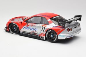 Nissan Skyline GT-R #22 M. Krumm / S. Motoyama Xanavi Nismo JGTC 2002 AUTOart 1:18 80277 メタル - 画像 5/6