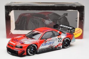 Nissan Skyline GT-R #22 M. Krumm / S. Motoyama Xanavi Nismo JGTC 2002 AUTOart 1:18 80277 メタル - 画像 6/6