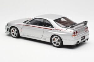 Nissan Skyline GT-R R33 R-Tune シルバー AUTOart 1:18 77326 メタル - 画像 7/8