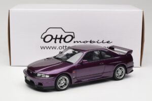 Nissan Skyline GT-R R33 V-Spec Midnight Purple Otto 1:18 OT1138 レジン - 画像 6/6