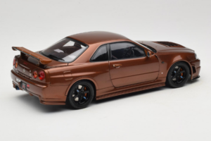 Nissan Skyline GT-R R34 Customized Metallic Bronze MotorHelix 1:18 M83414 メタル - 画像 3/8