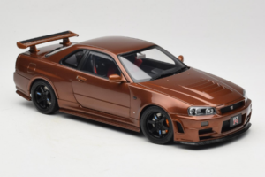 Nissan Skyline GT-R R34 Customized Metallic Bronze MotorHelix 1:18 M83414 メタル - 画像 6/8
