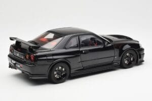 Nissan Skyline GT-R R34 NISMO Z-Tune ブラック AUTOart 1:18 77355 メタル - 画像 3/8