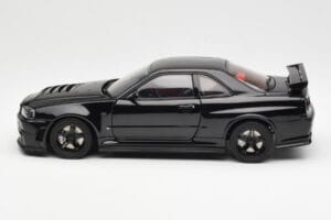Nissan Skyline GT-R R34 NISMO Z-Tune ブラック AUTOart 1:18 77355 メタル - 画像 4/8