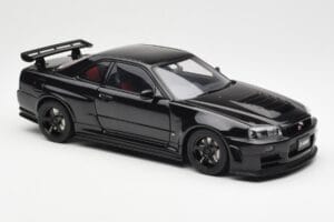 Nissan Skyline GT-R R34 NISMO Z-Tune ブラック AUTOart 1:18 77355 メタル - 画像 6/8