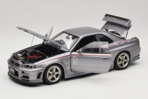 Nissan Skyline GT-R R34 Nismo S-Tune シルバー AUTOart 1:18 77358 メタル - 画像 2/8