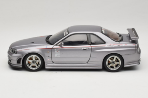 Nissan Skyline GT-R R34 Nismo S-Tune シルバー AUTOart 1:18 77358 メタル - 画像 4/8