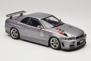 Nissan Skyline GT-R R34 Nismo S-Tune シルバー AUTOart 1:18 77358 メタル - 画像 6/8