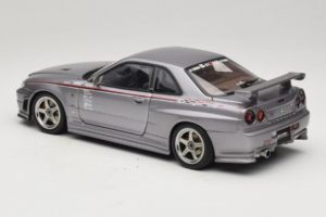 Nissan Skyline GT-R R34 Nismo S-Tune シルバー AUTOart 1:18 77358 メタル - 画像 7/8