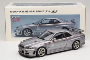 Nissan Skyline GT-R R34 Nismo S-Tune シルバー AUTOart 1:18 77358 メタル - 画像 8/8