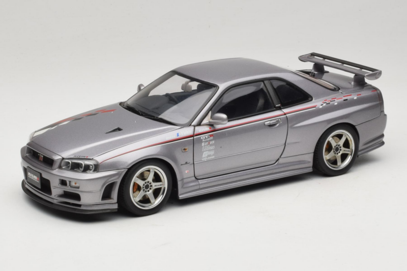 Nissan Skyline GT-R R34 Nismo S-Tune シルバー AUTOart 1:18 Nissan Skyline GT-R R34 Nismo S-Tune シルバー AUTOart 1:18 77358 メタル