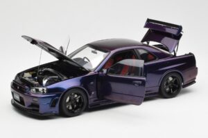 Nissan Skyline GT-R R34 NISMO Z-Tune ミッドナイトパープル III AUTOart 1:18 77464 コンポジット - 画像 2/8