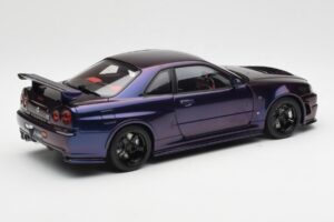 Nissan Skyline GT-R R34 NISMO Z-Tune ミッドナイトパープル III AUTOart 1:18 77464 コンポジット - 画像 3/8