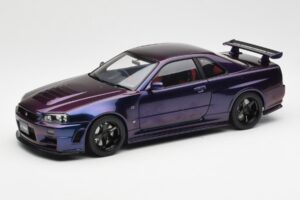Nissan Skyline GT-R R34 NISMO Z-Tune ミッドナイトパープル III AUTOart 1:18 77464 コンポジット