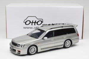 Nissan Stagea Autech WC34 260RS Sonic Silver Otto 1:18 OT471 レジン - 画像 6/6