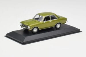 Opel Ascona B 1.6S テラルグリーン Minichamps 1:43 OPEL002 メタル - 画像 2/4