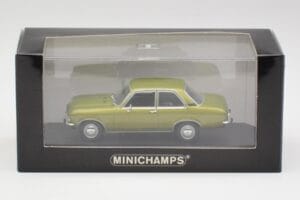 Opel Ascona B 1.6S テラルグリーン Minichamps 1:43 OPEL002 メタル - 画像 4/4