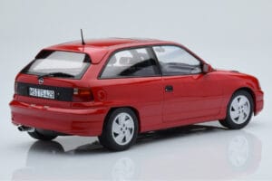 Opel Astra F GSi レッド Norev 1:18 183672 メタル - 画像 2/6
