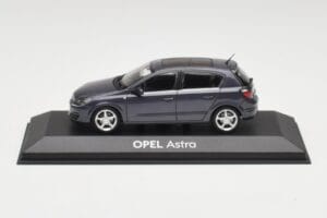 Opel Astra H ダークブルー Minichamps 1:43 B24910027-A1 メタル